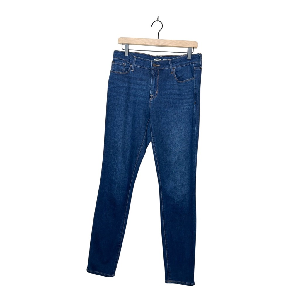 Old Navy Womens Pop Icon Mid Rise Skinny Jeans 10
